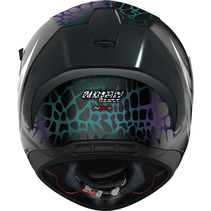 Integralhelm N60-6 SPORT RAVENOUS #28 matt-schwarz-weiss