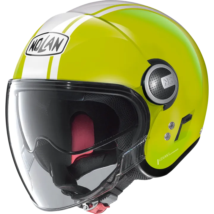 Casque jet N21 VISOR 06 DOLCE VITA #122 vert-blanc-noir