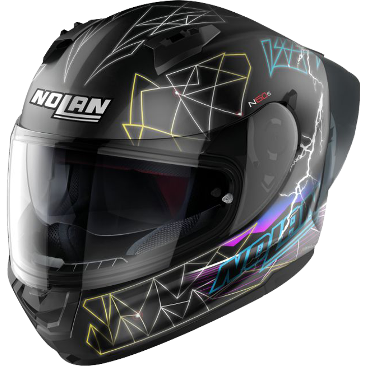 Casque intégral N60-6 SPORT RAINDANCE #26 noir mat-blanc