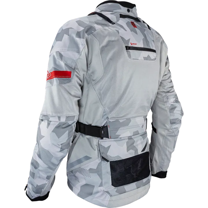 Jacket ADV FlowTour 7.5 V24 grau-weiss-rot