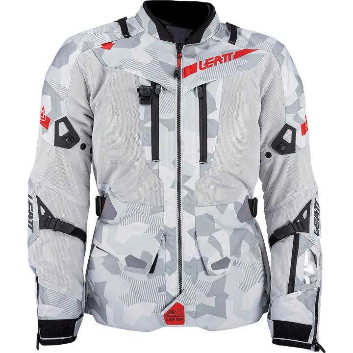 Jacket ADV FlowTour 7.5 V24 grau-weiss-rot