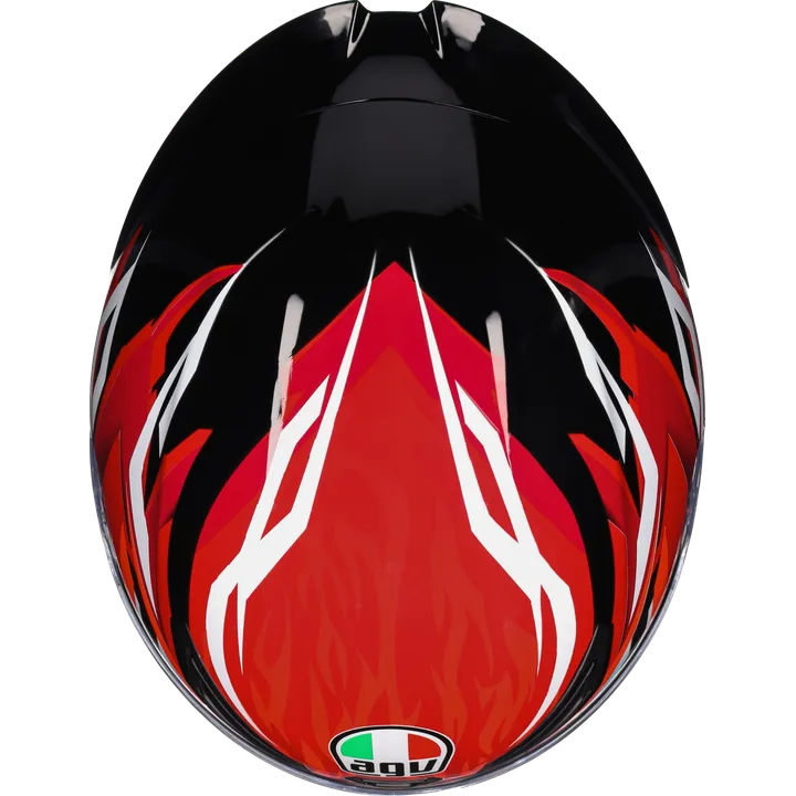 Casque intégral K1 S Lion noir-rouge-blanc 2XL