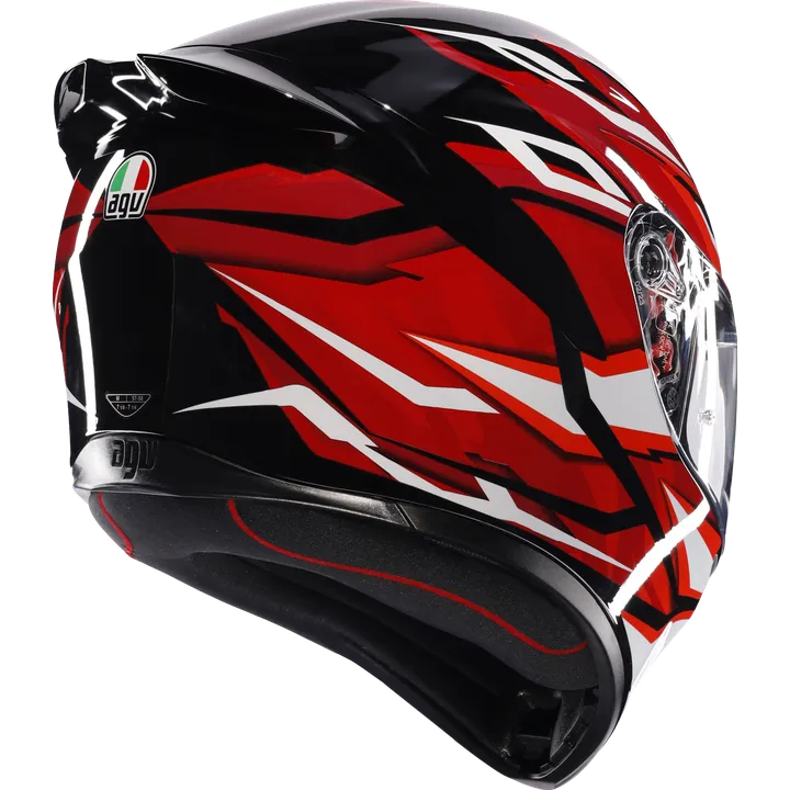 Casque intégral K1 S Lion noir-rouge-blanc 2XL