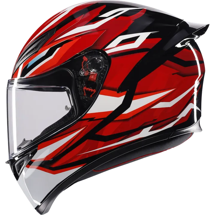Casque intégral K1 S Lion noir-rouge-blanc 2XL