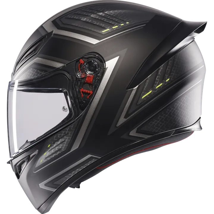 Casque intégral K1 S Sling gris noir mat