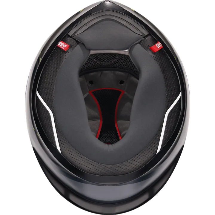 Casque intégral K6 S Enhance gris-fluo jaune