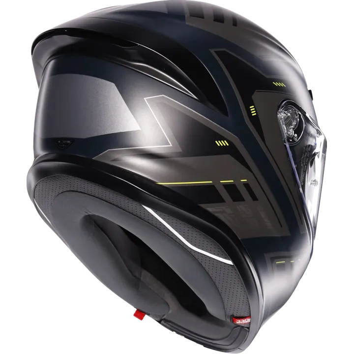 Casque intégral K6 S Enhance gris-fluo jaune
