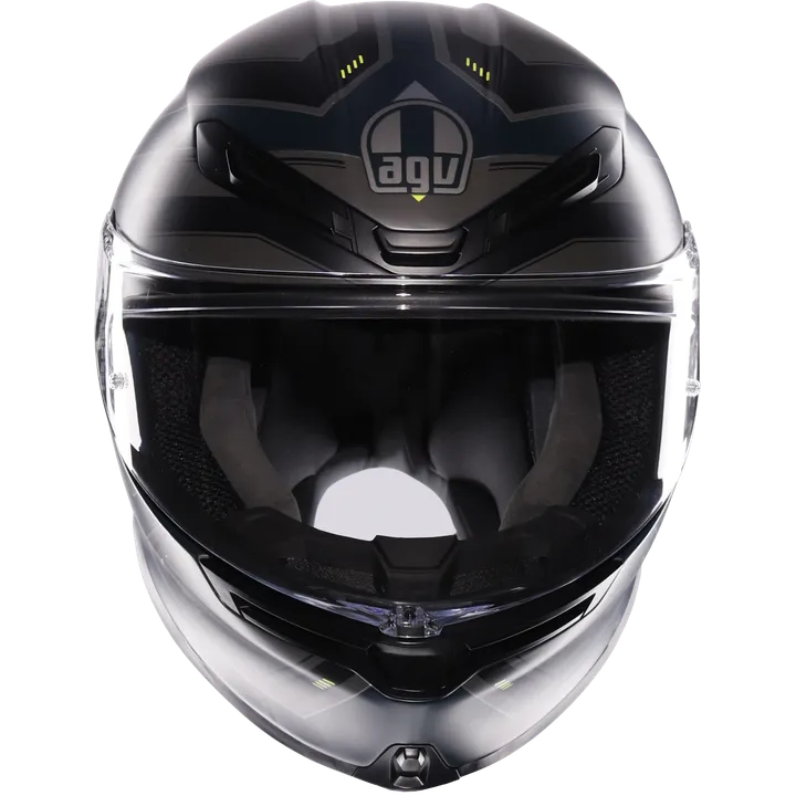 Casque intégral K6 S Enhance gris-fluo jaune