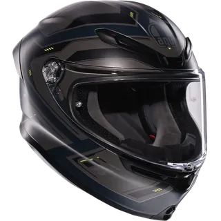 Casque intégral K6 S Enhance gris-fluo jaune