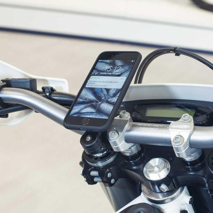 Motorrad Set iPhone 12 mini inkl. SPC+ Head