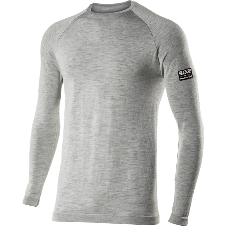 Funktionsshirt langarm TS2 Merino Unisex grau