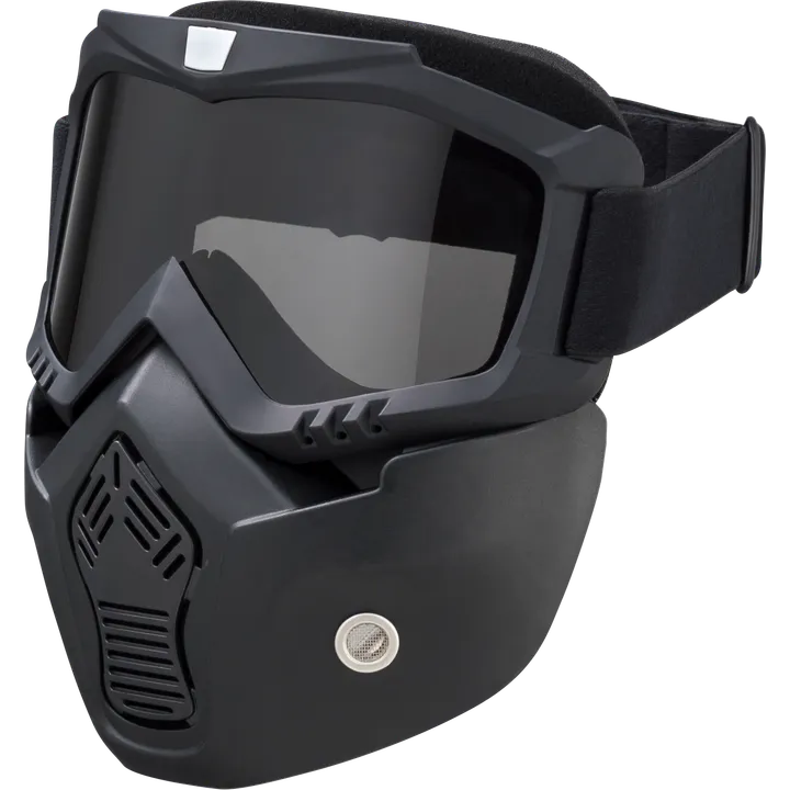 Brille + Maske für Jethelm