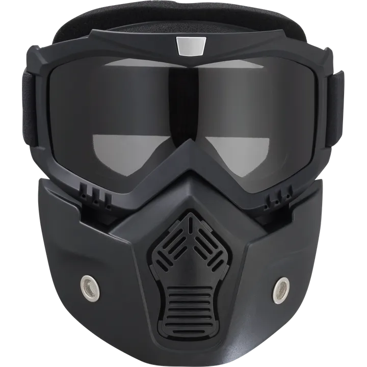 Lunettes + masque pout casque jet
