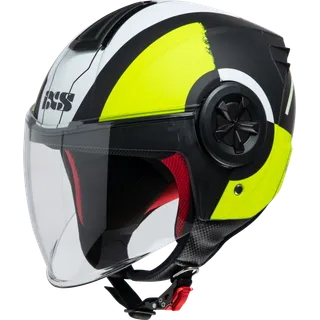 Jethelm 851 2.0 schwarz matt-gelb fluo
