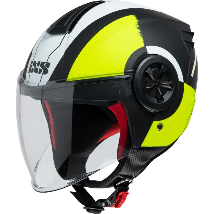 Jethelm 851 2.0 schwarz matt-gelb fluo