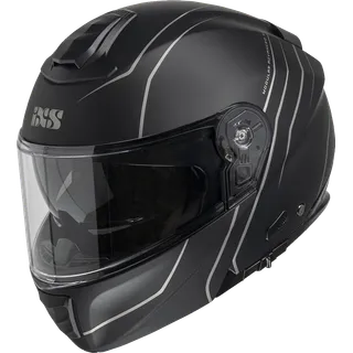 Klapphelm iXS460 FG 2.0 schwarz matt-grau