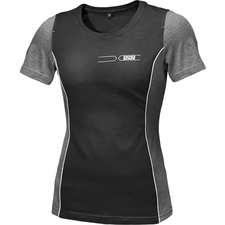 Shirt iXS-Team Femmes noir-gris 