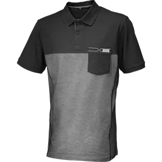 Polo-Shirt schwarz-grau 