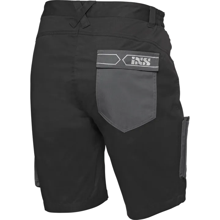 Hose iXS-Team kurz schwarz-grau 