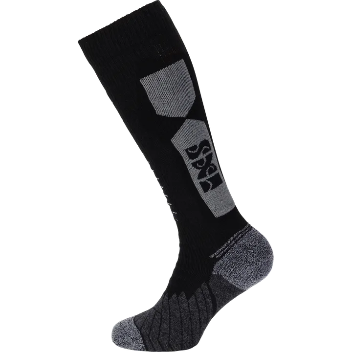 Socken IXS 365 lang schwarz-grau