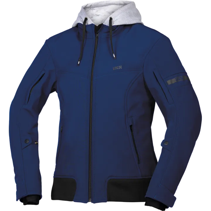 Classic SO Damen Jacke Moto blau