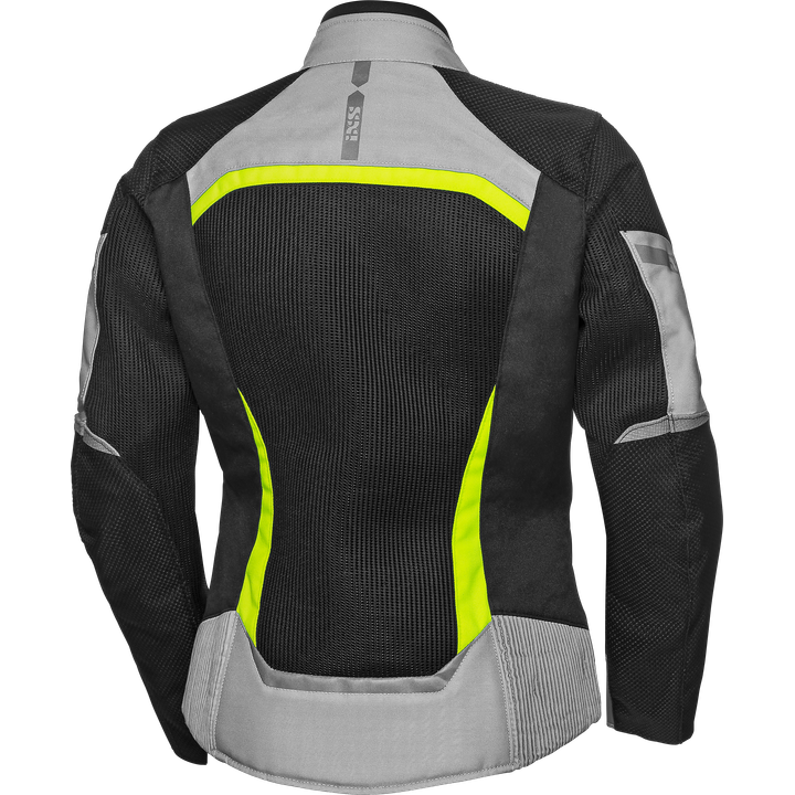 Sport Damen Jacke Andorra-Air schwarz-grau-gelb 