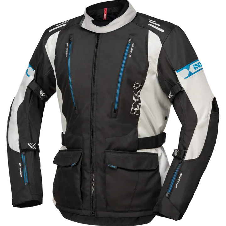 Veste Tour Lorin-ST noir-gris clair-bleu