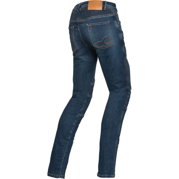 Classic AR Damen Jeans Moto blau