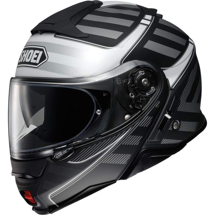 Casque ouvrable Neotec II Splicer noir-argent-blanche 