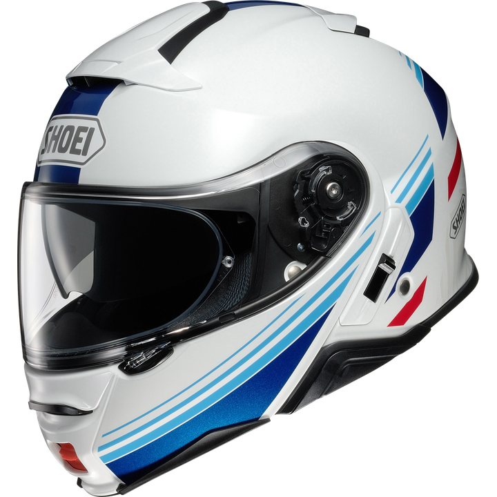 Klapphelm Neotec II Separator TC-10 weiss-blau-rot