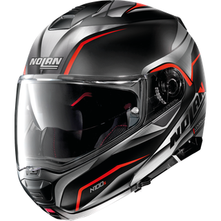 Klapphelm N100-5 Balteus N-Com #42 schwarz matt-rot