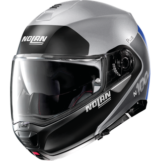 Klapphelm N100-5 P Distinctive #30 matt grau-blau