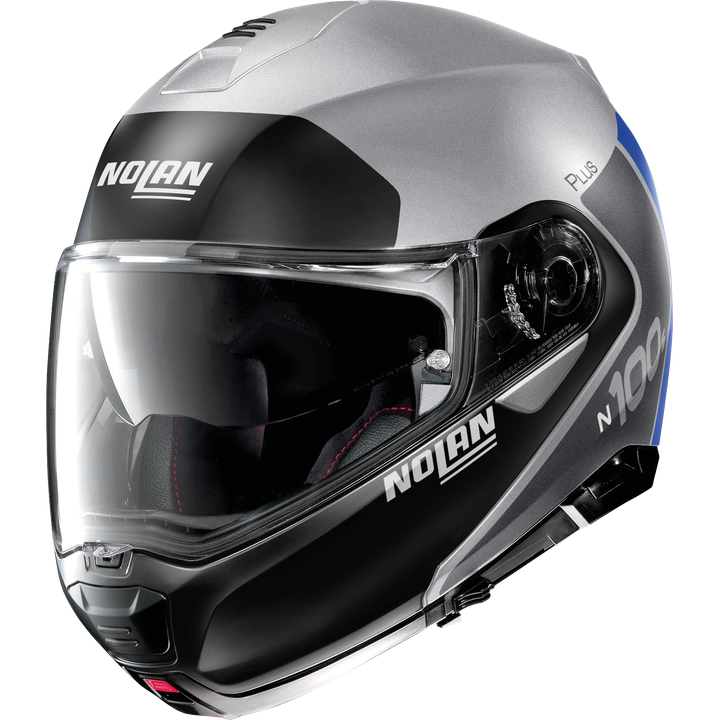 Klapphelm N100-5 P Distinctive #30 matt grau-blau