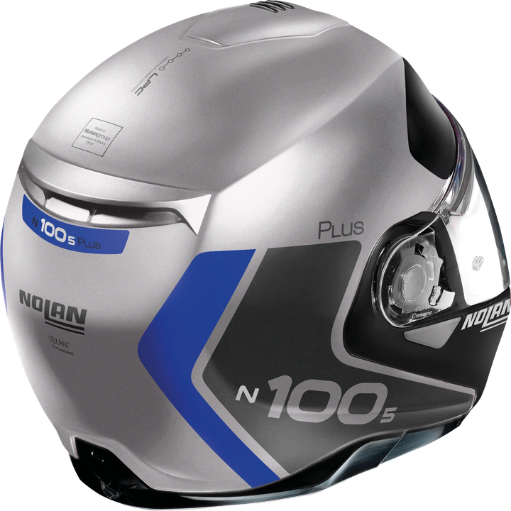 Klapphelm N100-5 P Distinctive #30 matt grau-blau