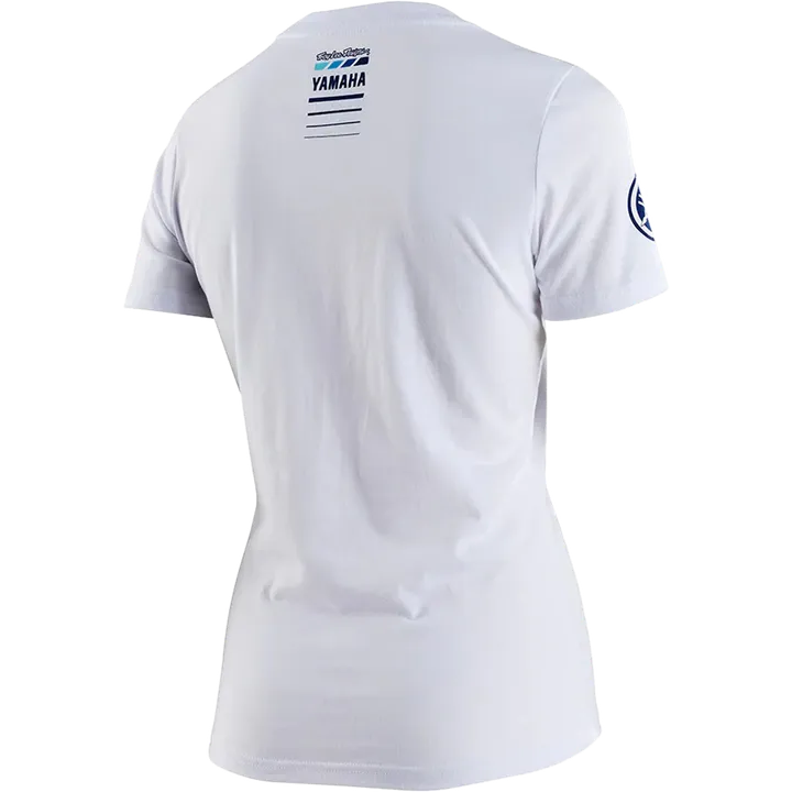 Womens T-Shirt - YAMAHA weiss