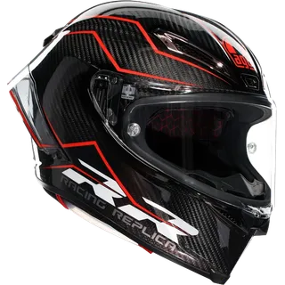 Casque intégral Pista GP RR Performante carbone rouge
