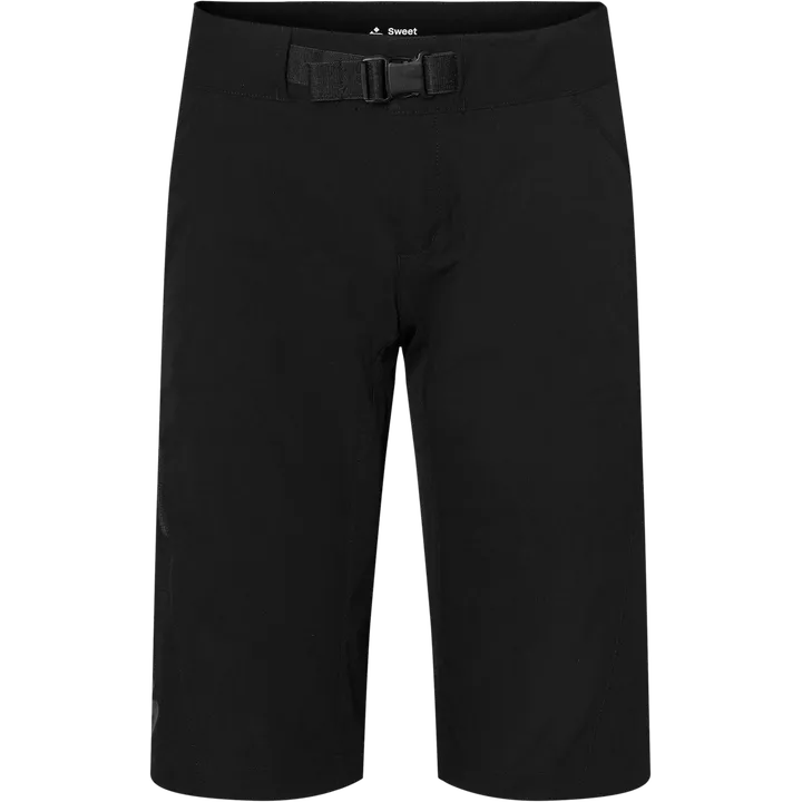 Hunter Slashed Shorts W black