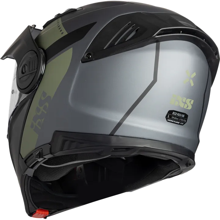 Klapphelm Venture 1.0 matt schwarz-anthrazit-oliv