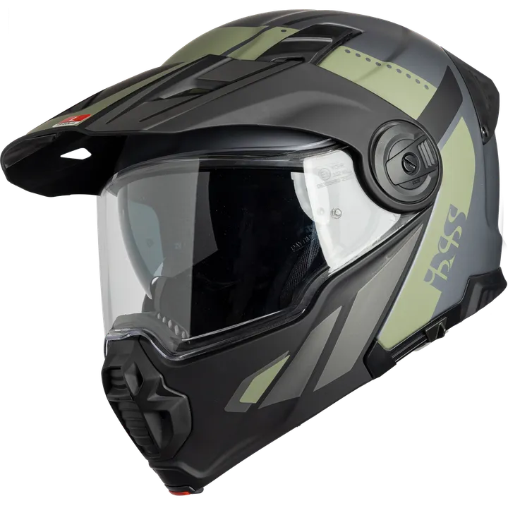 Klapphelm Venture 1.0 matt schwarz-anthrazit-oliv