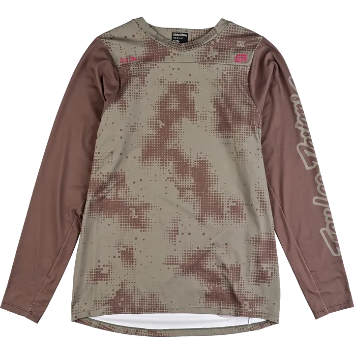 Skyline Chill Jersey - Scattered olive