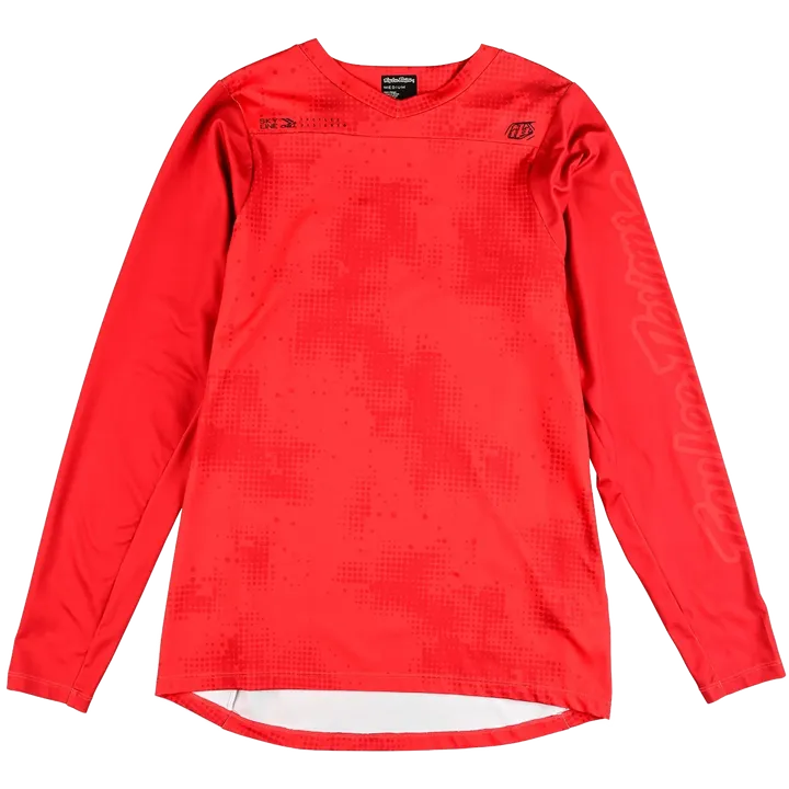 Skyline Chill Jersey - Scattered orange