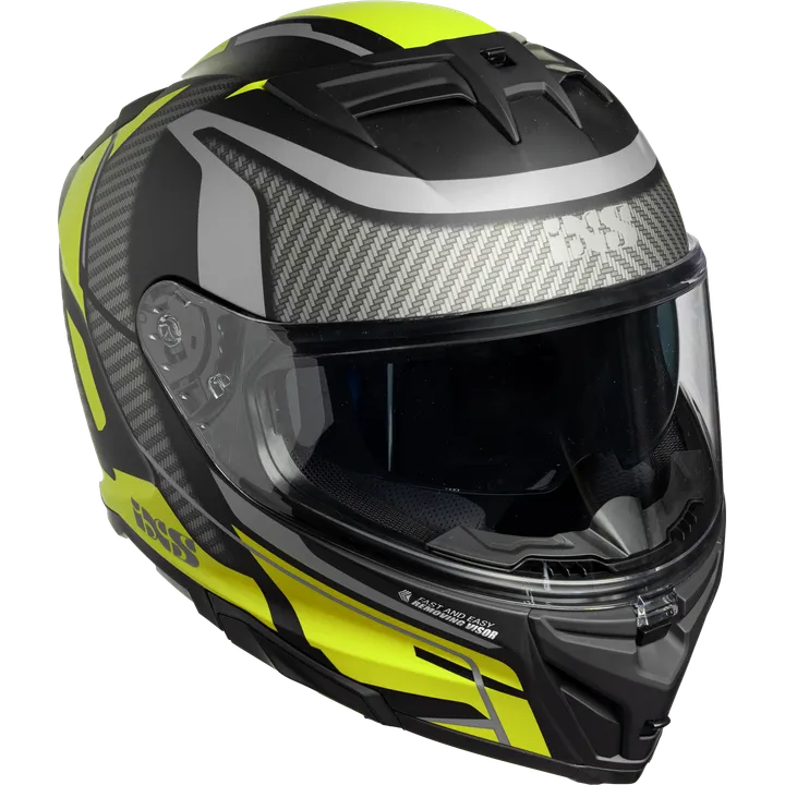 Integralhelm iXS912 SV 2.0 Blade schwarz-fluo gelb