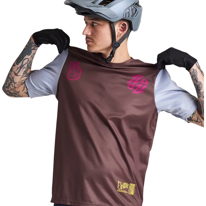 Flowline SS Jersey - Flipped gris