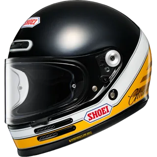 Casque intégral Glamster 06 Abiding TC-3 noir-jaune-blanc