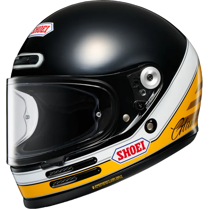 Integralhelm Glamster 06 Abiding TC-3 schwarz-gelb-weiss