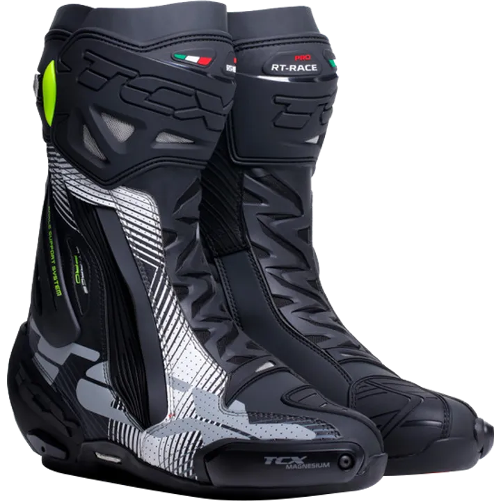 Stiefel RT-Race Pro Air schwarz-weiss-grau