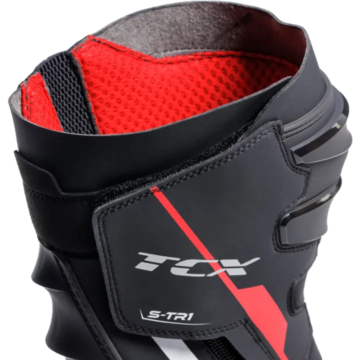 Bottes S-TR1 noir-rouge-blanc