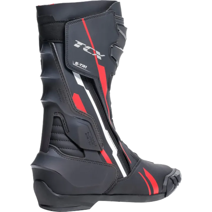 Bottes S-TR1 noir-rouge-blanc