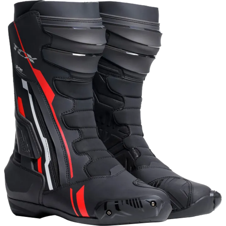 Bottes S-TR1 noir-rouge-blanc