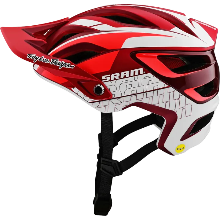 A3 Helmet - SRAM rot